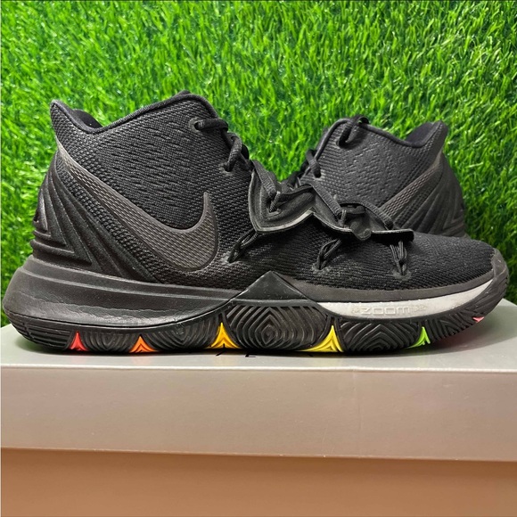 kyrie 5 black multicolor